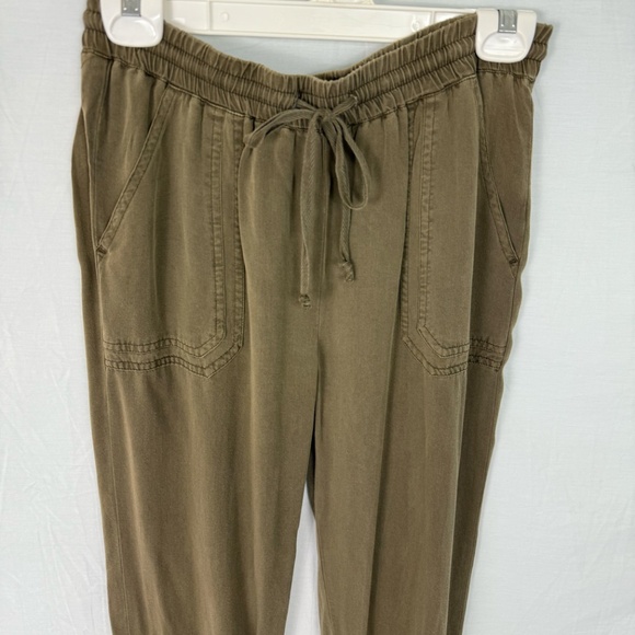 Rag Poet Green Khaki Joggers Size XS - Picture 3 of 16